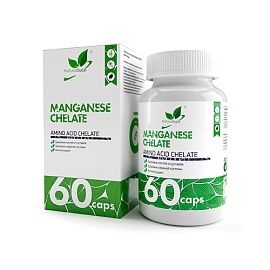 NaturalSupp Manganese Chelate 60 caps