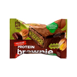 FitKit Protein Brownie 50 g Chocolate & Pistachio Kunafa 