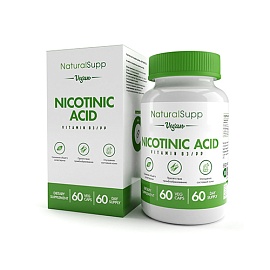 NaturalSupp Nicotinic Acid 60 veg caps