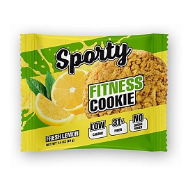 Sporty Fitness Cookie 40 g Fresh Lemon