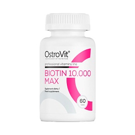 OstroVit Biotin 10.000 Max 60 tabs