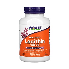 NOW Lecithin 1200 mg 100 softgels
