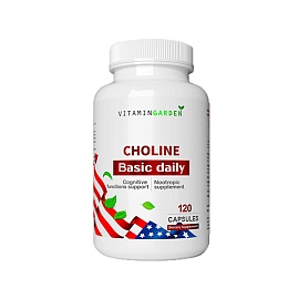 Vitamin Garden Choline Basic Daily 120 Caps