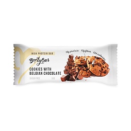 BootyBar High Protein Bar 50 g Cookies With Belgian Chocolate