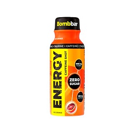 Bombbar Energy Caffeine Shot 100 ml red orange