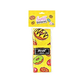 Fitrule Фитнес резинка принтованная тканевая пончик, 41кг, Желтый