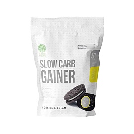 Nature Foods Slow Carb Gainer 1000 g Cookies & Cream 