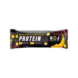 SOJ Protein Bar 50 g Banana & Belgian Chocolate