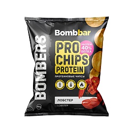 Bombbar Bombers Pro Chips Protein 50 g Лобстер