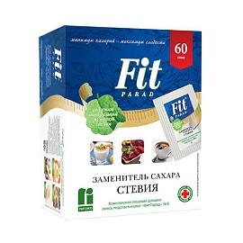 Fit Parad Заменитель сахара №8 Стевия 60 саше  