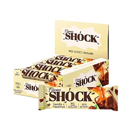 Fitnes Shock 100% Vegan 45 g Vanilla+Hazelnut
