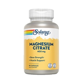 Solaray Magnesium Citrate 400 mg 90 capsules