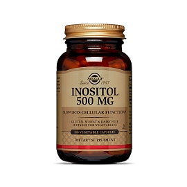 Solgar Inositol 500 mg 100 Veg Caps 