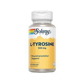 Solaray L-Tyrosine 500 mg 50 Veg Caps 