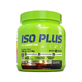 Olimp Iso Plus + L-carnitine 700 g Cola