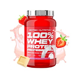 Scitec Nutrition 100% Whey Protein Professional 920 g Strawberry white Chocolate 