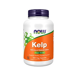 NOW Kelp 250 veg capsules 
