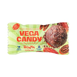 Mrs. Wonna Vegan Candy 30 g С пеканом и финиками