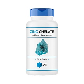 SNT Zinc Chelate 25 mg 60 Softgels 