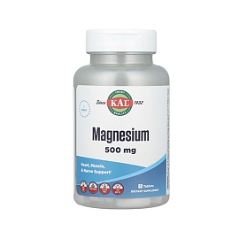 Since Kal 1932 Magnesium 500 mg 60 tablets 