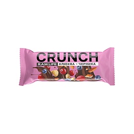 R.A.W. LIFE Crunch 40 g Клюква-Черника 