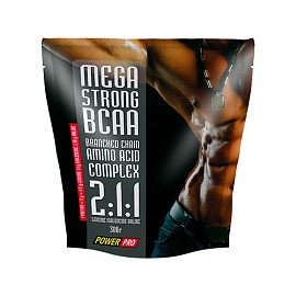 PowerPro Mega Strong BCAA 2:1:1 300 g Unflavoured