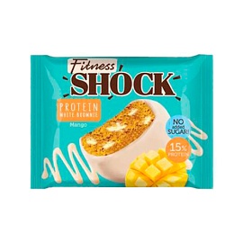 Fitnes Shock Protein Brownie 50 g Mango