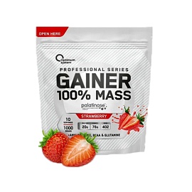 Optimum System Gainer 100% Mass 1000 g Strawberry