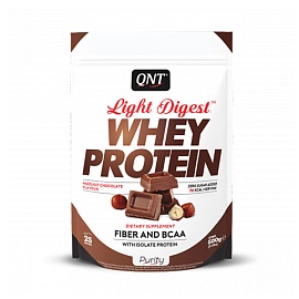 QNT Whey Protein Light Digest 500 g Hazelnut Chocolate