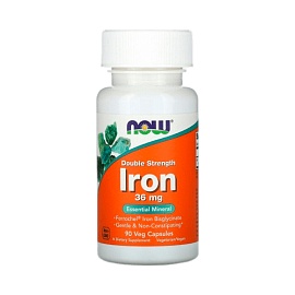 NOW Iron 36 mg 90 veg capsules 