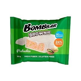 Bombbar Brownie 50 g Pistachio