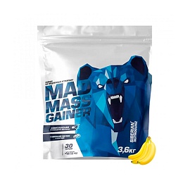 Siberian Mad Mass Gainer 3600 g Банан 