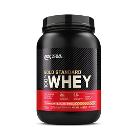 ON Gold Standart Whey 907 g Strawberry Banana 
