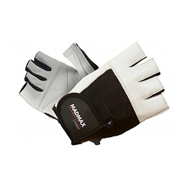 Mad Max Перчатки "Fitness" White/Black MFG-444 XL 