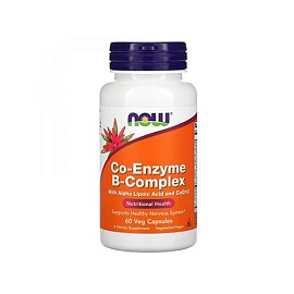 Now Co-Enzyme B-Complex 60 Veg Capsules