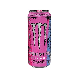 Monster Energy 500 ml Zero Cukru Ulta Fantasy Ruby Red