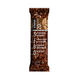 Ё|батон 20% Арахис в шоколадной глазури 40 g  