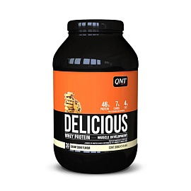 QNT Delicious Whey Protein 908 g Creamy Cookie 