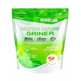 KingProtein Ultra Mass Gainer 900 g Milk Chocolate 