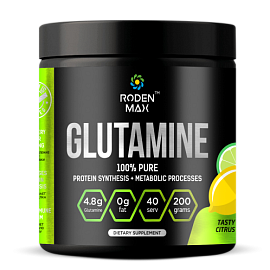 Roden Max Glutamine 200 g Citrus 