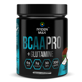 Roden Max BCAAPRO + Glutamine 300 g Coconut 