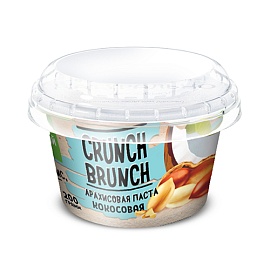 Crunch Brunch Арахисовая паста 200 гр.Кокосовая 