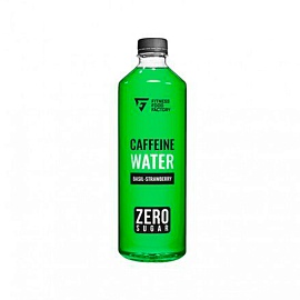 Fitness Food Factory Caffeine Water 500 ml Basil-Strawberry