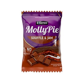 Ё|батон Molly Pie 50 g Шоколадный крем-мусс