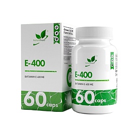NaturalSupp E-400 60 caps
