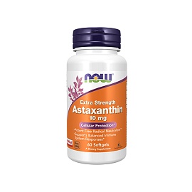 NOW Astaxanthin 10 mg 30 Veg Sgels