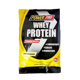 PowerPro Whey Protein 40 g Банан (пробник) 