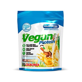Quamtrax Nutrition Vegan Protein 500 g Vanilla Cinnamon