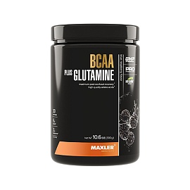 Maxler BCAA+Glutamine 300 g Blue Raspberry 