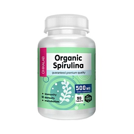 Chikalab Organic Spirulina 90 tablets 